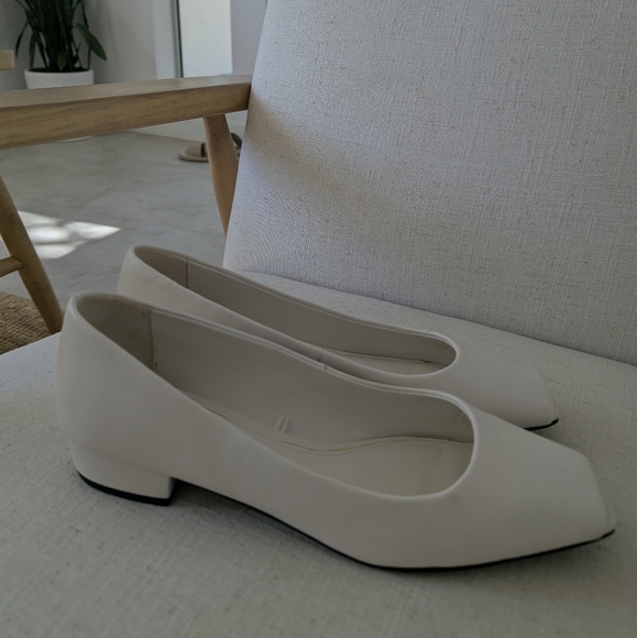 MANGO Open-toe Leather Shoes - Picture 8 of 10